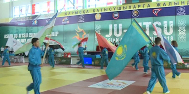 Сборная Казахстана - чемпион Азии по джиу-джитсу