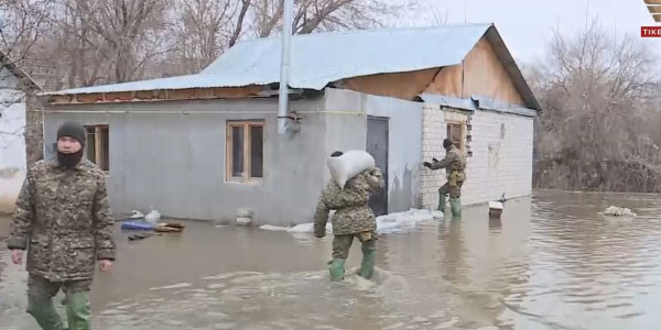Ақтөбеде Қарғалы өзені бойындағы саяжайларды су басты
