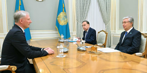 Касым-Жомарт Токаев принял посла Европейского Союза в Казахстане Кестутиса Янкаускаса