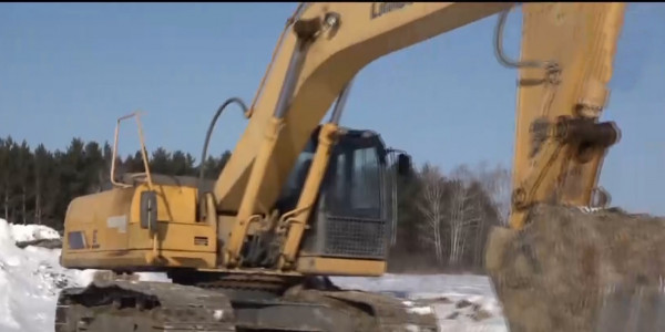 Петропавлда пысықайлар орман ортасынан демалыс орнының құрылысын бастап кеткен