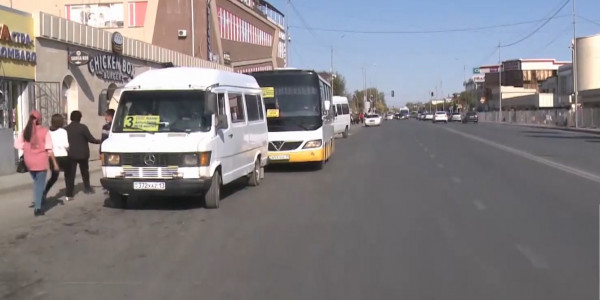 Түркістандық тұрғындар автопарк қызметіне наразы