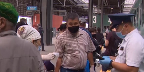 Поезда начали курсировать в Казахстане