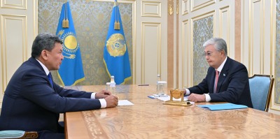 Президент СҚО-ның әкімі Ғауез Нұрмұхамбетовты қабылдады