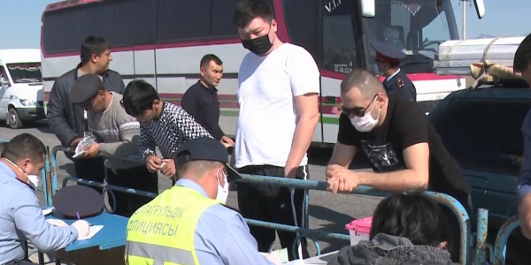 В Жамбылской области увеличили стационарные блокпосты