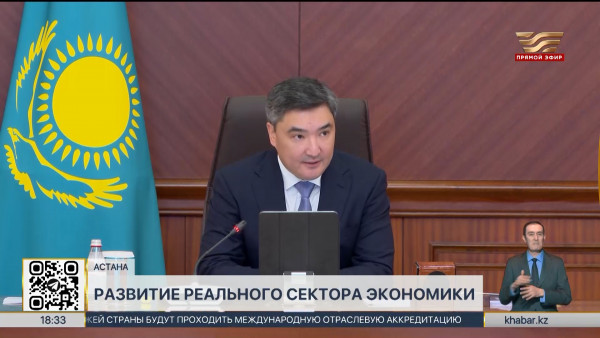 Олжас Бектенов провел заседание Совета отечественных предпринимателей