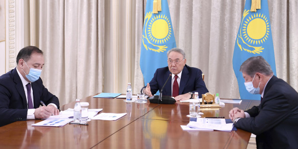 Н.Назарбаев ознакомился с итогами реализации проектов&nbsp; &laquo;Ел Үміті&raquo; и &laquo;Қамқорлық&raquo;