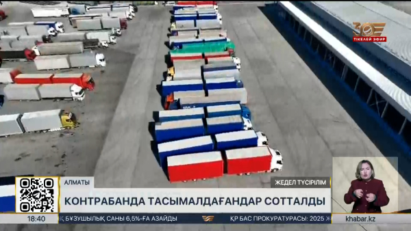 Алматыда Қытайдан заңсыз тауар тасымалдағандар сотталды
