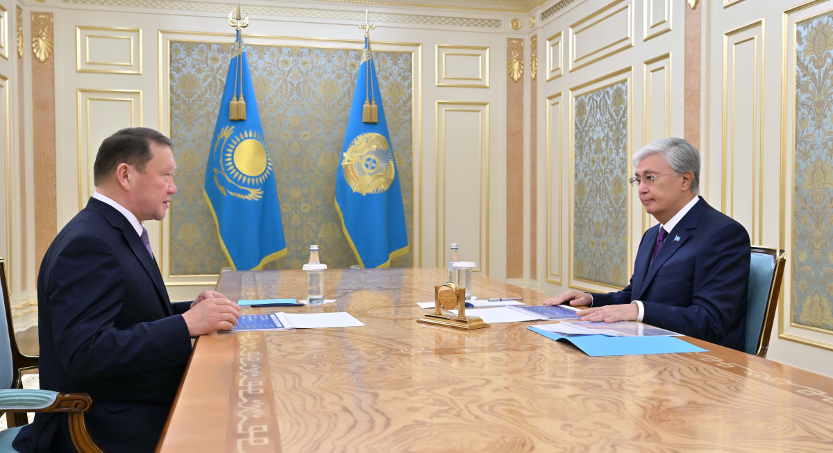 Қ. Тоқаев Қостанай облысының әкімі Құмар Ақсақаловты қабылдады