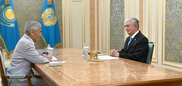 Президент принял заместителя председателя Центрального совета РОО &laquo;Организация ветеранов&raquo;