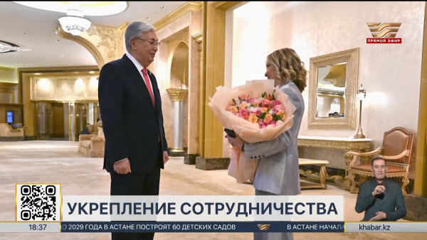 Президент Казахстана провел встречу с Председателем Совета министров Италии