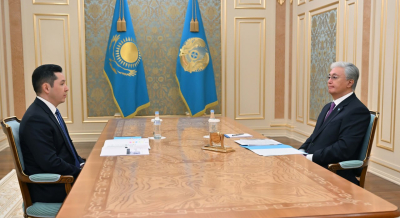 Президент принял управляющего Международным финансовым центром «Астана»