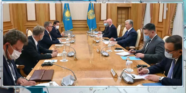 Глава государства принял экономическую делегацию Германии