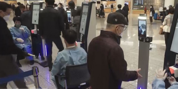 В Южной Корее зафиксировали рекордное количество заразившихся COVID-19