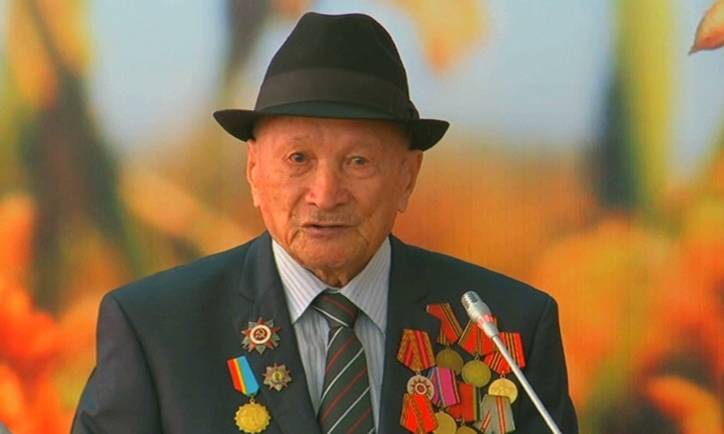 Ветеран ВОВ и бывший аграрий из Кызылорды получил поздравления от «Агентства «Хабар»
