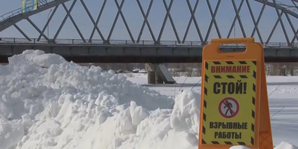 ШҚО-да өзен-көлдегі мұзды жару басталды