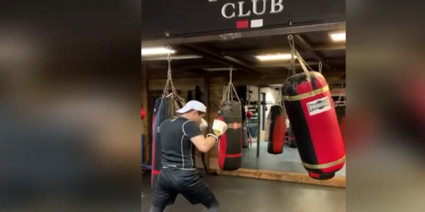 Кәсіпқой бокс шебері Данияр Елеусінов кезекті жекпе-жекке дайындалуда