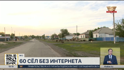 В Восточном Казахстане 60 сёл остаются без устойчивого интернета
