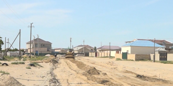 Маңғыстау облысында екі ауылға су құбыры тартылып, жолдар жөнделуде