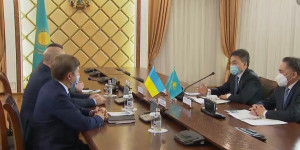 Вице-спикер Сената встретился с представителями Верховной Рады Украины