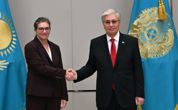 Қ. Тоқаев Microsoft компаниясының Орталық Еуропа мен Орталық Азиядағы президентін қабылдады