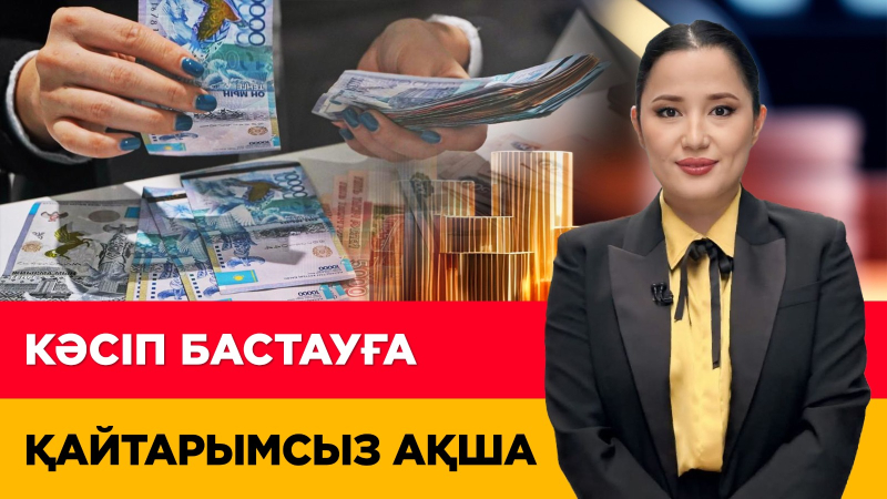 Кәсіп бастауға қайтарымсыз ақша. «Әлеумет»