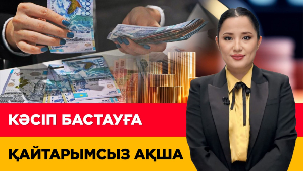 Кәсіп бастауға қайтарымсыз ақша. «Әлеумет»