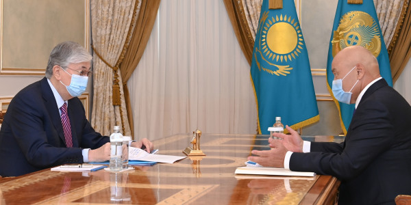 К. Токаев встретился с акимом Туркестанской области