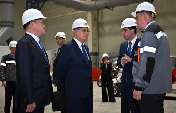 Глава государства посетил чугунолитейный завод ТОО &laquo;KamLitKZ&raquo;