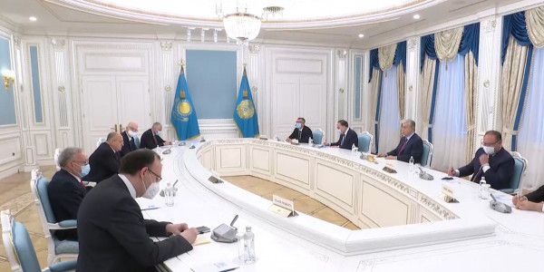 Қ. Тоқаев ЕҚЫҰ-ның қазіргі төрағасы Збигнев Рауды қабылдады