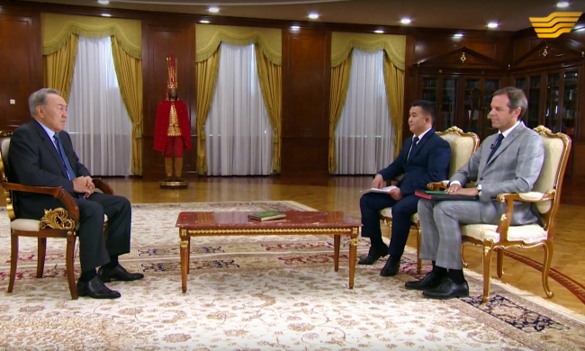 «Тарих тағылымы». Интервью с Президентом РК Н. Назарбаевым