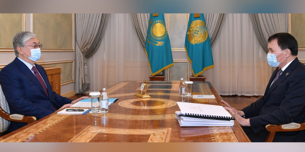 А.Шпекбаев Мемлекет басшысына Сыбайлас жемқорлыққа қарсы бастамалардың іске асырылуы туралы баяндады