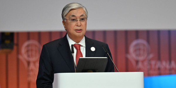 Касым-Жомарт Токаев принял участие в пленарной сессии Международного форума Астана