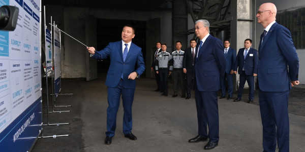 Қ. Тоқаев Екібастұз қаласының жылыту маусымына дайындық барысымен танысты