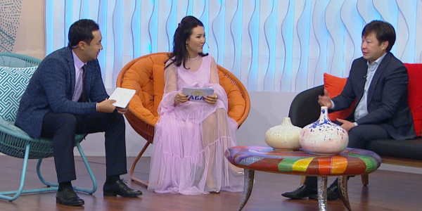 Есенгүл Кәпқызы, Ақберен Елгезек, Сапар Ысқақұлы, Мөлдір Әуелбекова. &laquo;Таңғы Хабар&raquo;