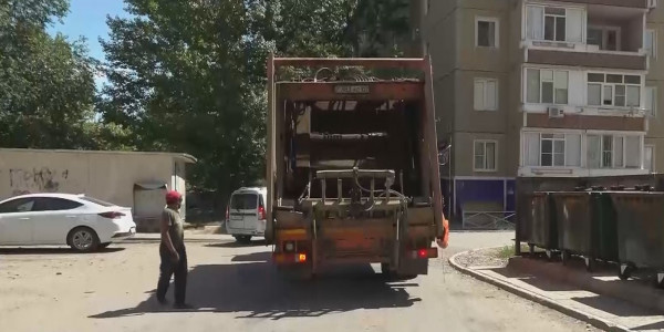 Ақсай қаласында қоқыс мәселесі шешімін тапты