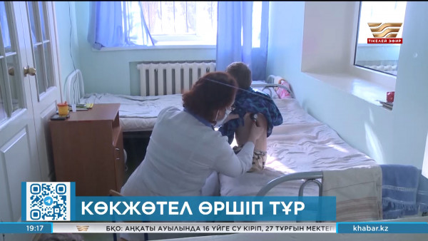 14 жасқа дейінгі балалар арасында көкжөтел өршіп тұр