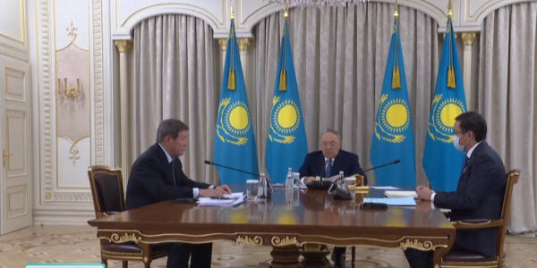 Елбасы Нұрсұлтан Назарбаев А.Есімовты қабылдады