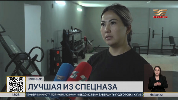 Павлодарская сотрудница СОБР показала высокий уровень подготовки на &laquo;UAE SWAT Challenge&raquo;