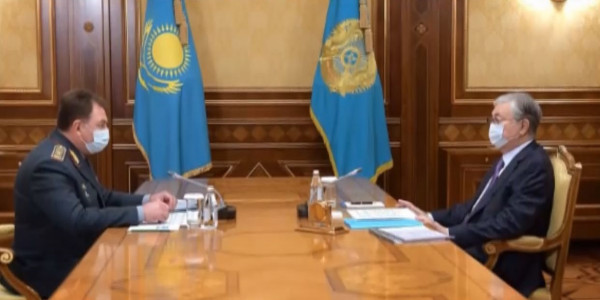 Мемлекет басшысы ҚР Төтенше жағдайлар министрі Юрий Ильинді қабылдады