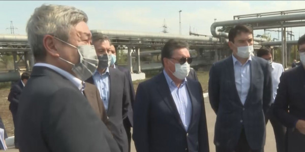 А. Мамин проинспектировал работу ТЭЦ-2