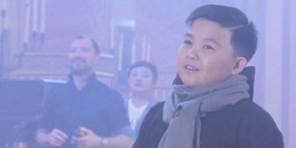 Ержан Максим снимает клип для &laquo;Junior Eurovision&raquo;