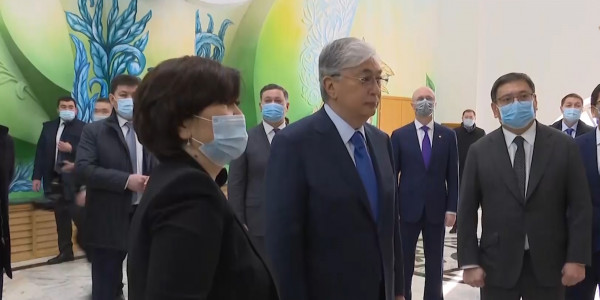 Президент Алматыдағы бірқатар әлеуметтік нысанды аралады