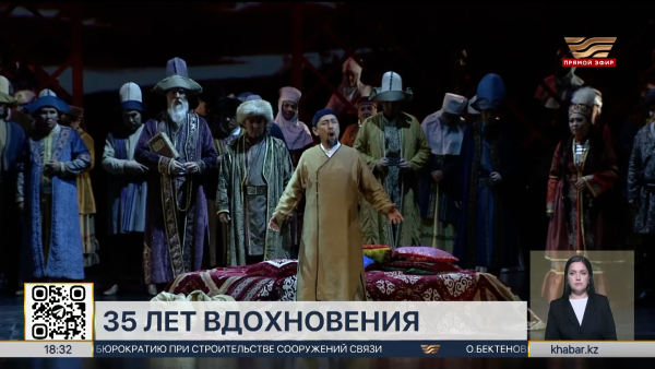Развитие театрального искусства в Казахстане