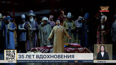 Развитие театрального искусства в Казахстане