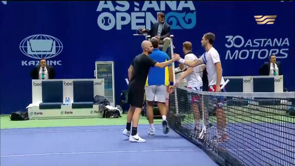 Дневник. Голубев-Медведев &amp; Маннарино-Мартин. Astana Open