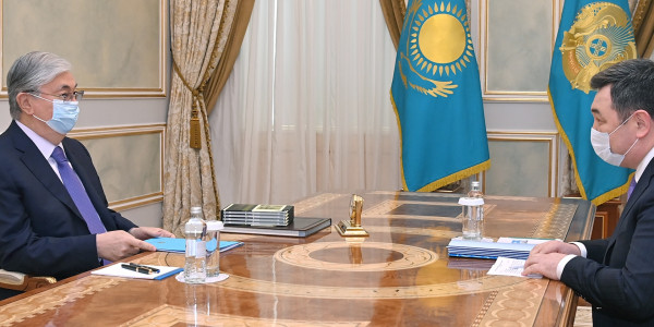 Қасым-Жомарт Тоқаев Түркі академиясының президенті Дархан Қыдырәліні қабылдады