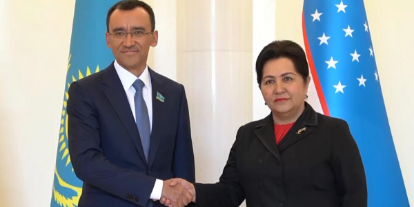 М. Ашимбаев с официальным визитом прибыл в Узбекистан