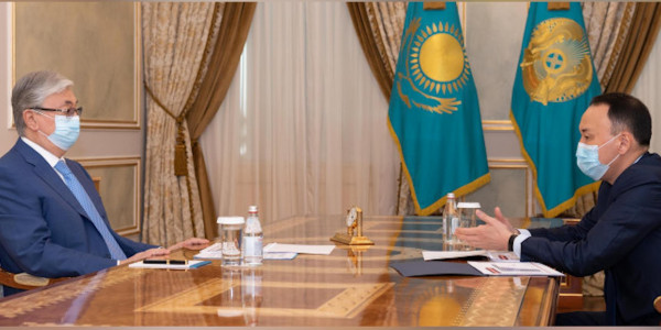 Қостанай облысының әкімі Архимед Мұхамбетов Президентке есеп берді