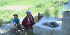 Жители Майтобе просят провести в село газ