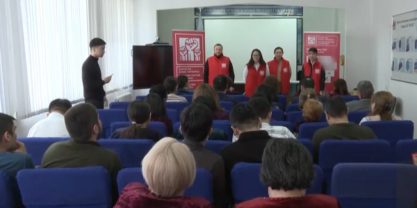 Агитационная группа НПК встретилась с коллективом Акмолинских электрических сетей